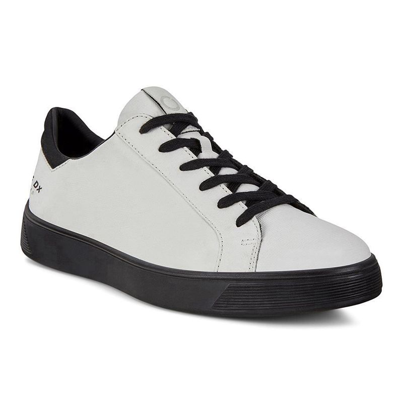 Men Casual Ecco Street Tray M - Sneakers White - India WYRVJB841